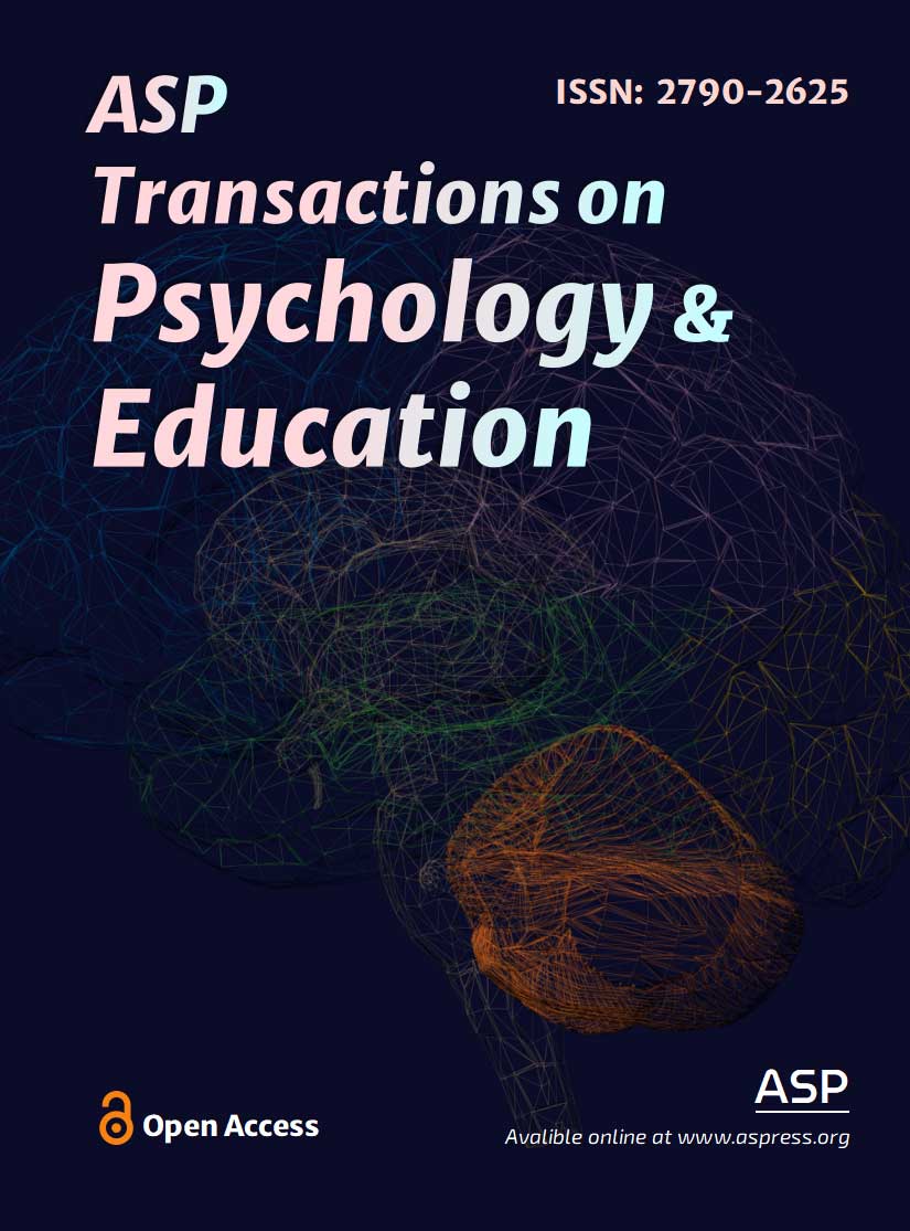 ASP Transactions on Psychology and Education